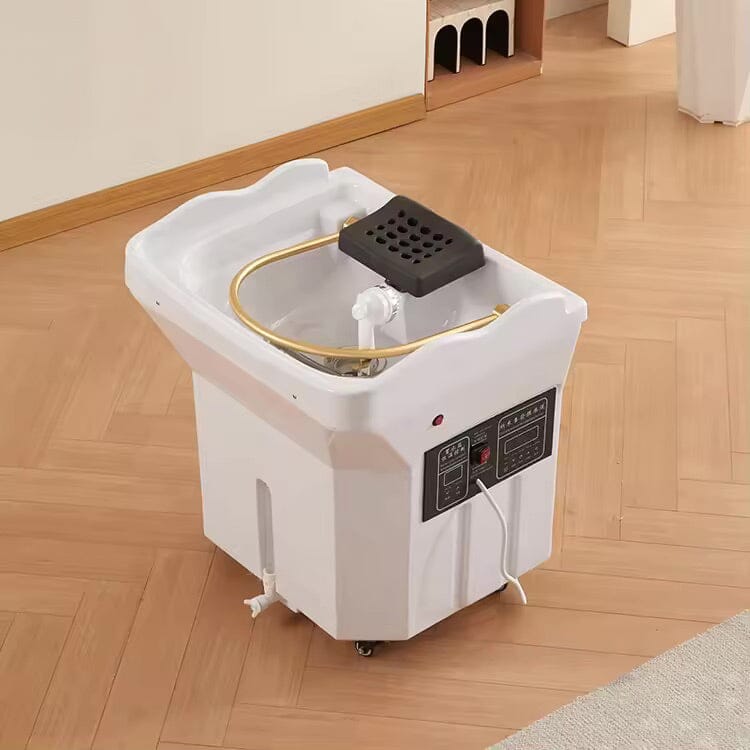 PORTABLE Head Spa Bowl | SSW-6114P | Head Massage | Water Circulation | Shampoo Unit - SH Salons