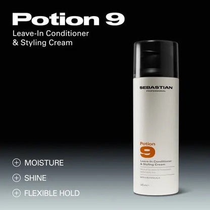 Potion 9 Leave - In Conditioner & Styling Cream | SEBASTIAN | HAIR STYLING PRODUCTS by SEBASTIAN - SH Salons