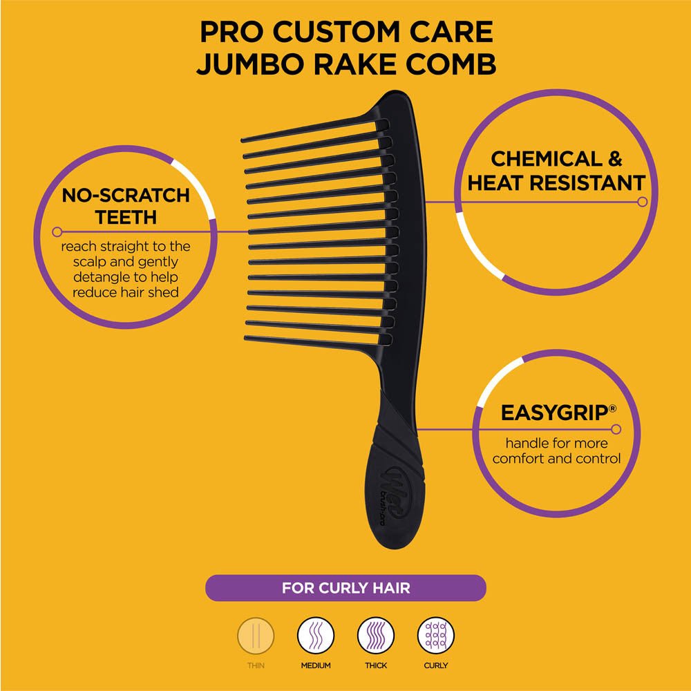 Pro Wide Tooth Comb | Designed for Curly Hair | WET BRUSH - PRO | COMBS & BRUSHES by WET BRUSH - PRO - SH Salons