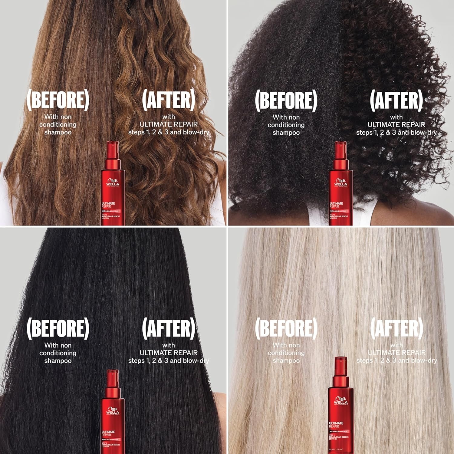 Protective Leave - In Treatment for Damaged Hair | Step 4 | Thermal, UV Protection | Ultimate Repair | WELLA | HAIR STYLING PRODUCTS by WELLA PROFESSIONAL - SH Salons