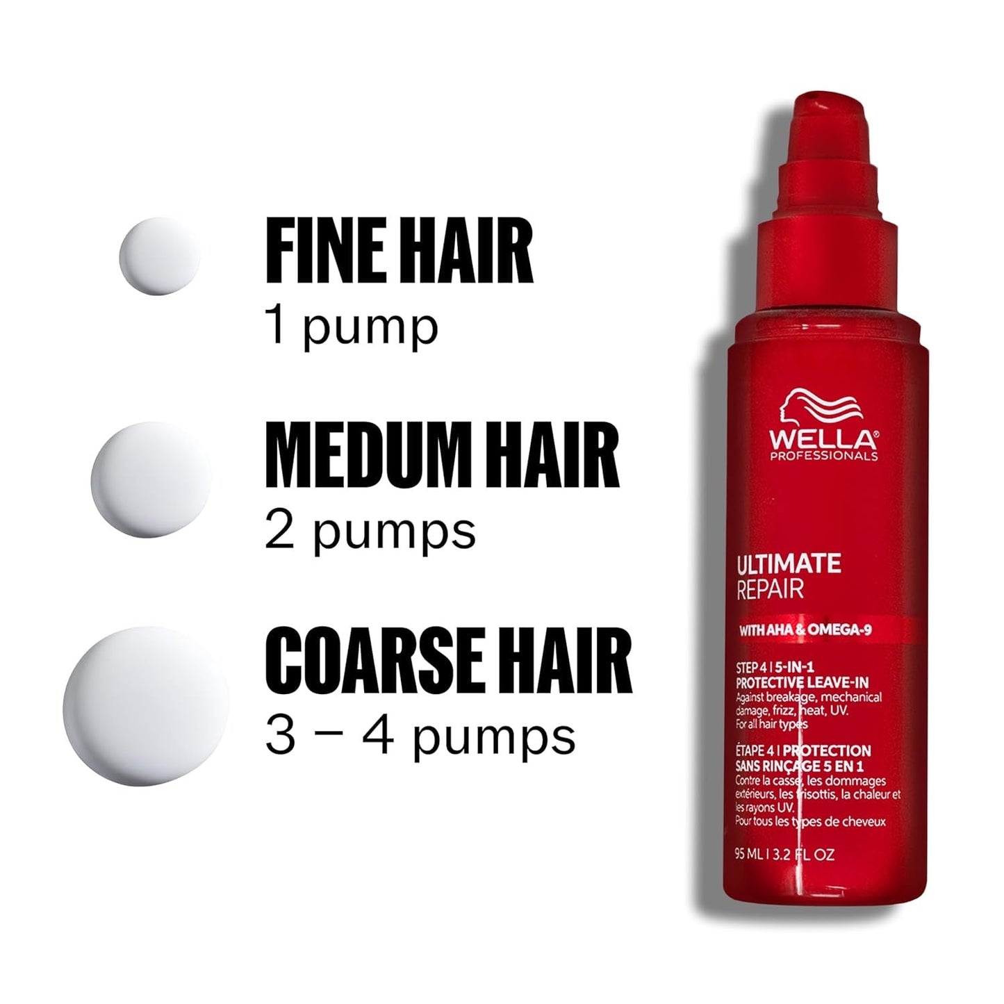 Protective Leave - In Treatment for Damaged Hair | Step 4 | Thermal, UV Protection | Ultimate Repair | WELLA | HAIR STYLING PRODUCTS by WELLA PROFESSIONAL - SH Salons