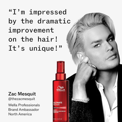 Protective Leave - In Treatment for Damaged Hair | Step 4 | Thermal, UV Protection | Ultimate Repair | WELLA | HAIR STYLING PRODUCTS by WELLA PROFESSIONAL - SH Salons