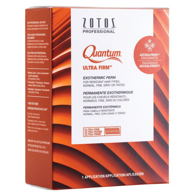 Quantum Ultra Firm Exothermic Perm | Normal, Resistant, or Tinted Hair| ZOTOS - SH Salons