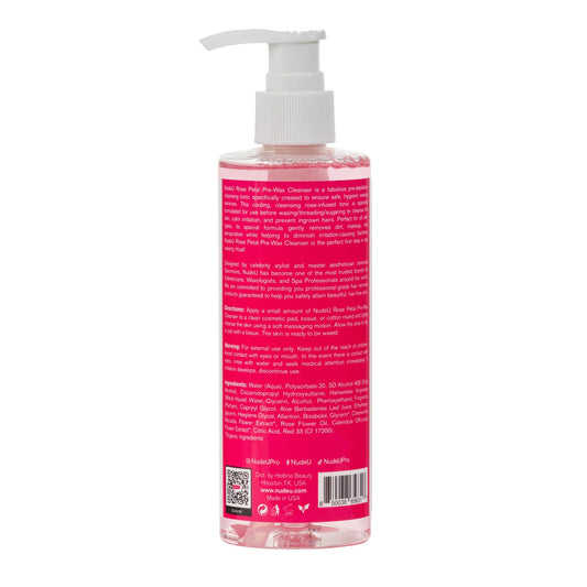 Rose Petal Cleanser | Post - Wax | NUDE U - SH Salons