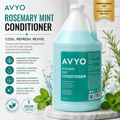 Rosemary Mint Conditioner | Cooling Mint Sensation | 1 Gallon | AVYO by AVYO | SH Salons