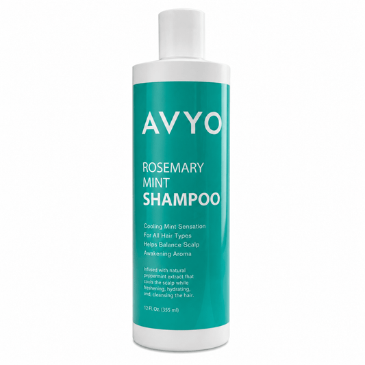 Rosemary Peppermint Shampoo | Cooling Mint Sensation | 12 fl. oz | AVYO | SHAMPOO by AVYO - SH Salons