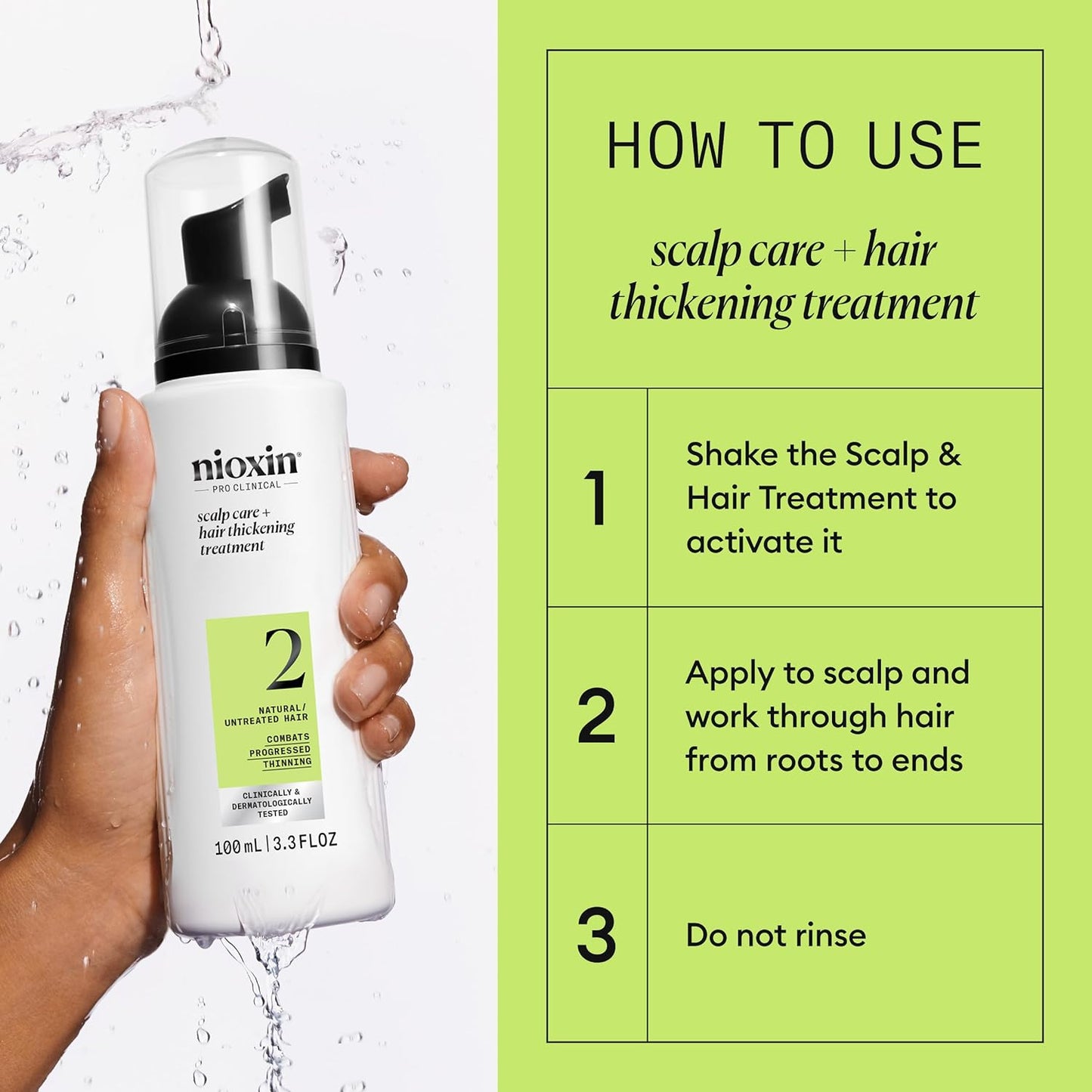 Scalp & Hair Leave-In Treatment | Restore Hair Fullness | Prevent & Relieve Dry Scalp Symptoms | NIOXIN - SH Salons