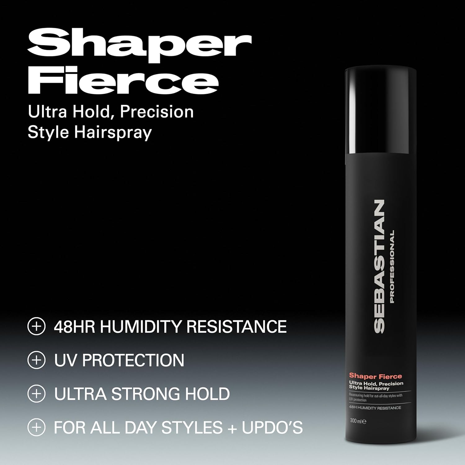 Shaper Fierce | Max Hold and Mold Styling Spray | SEBASTIAN by SEBASTIAN | SH Salons