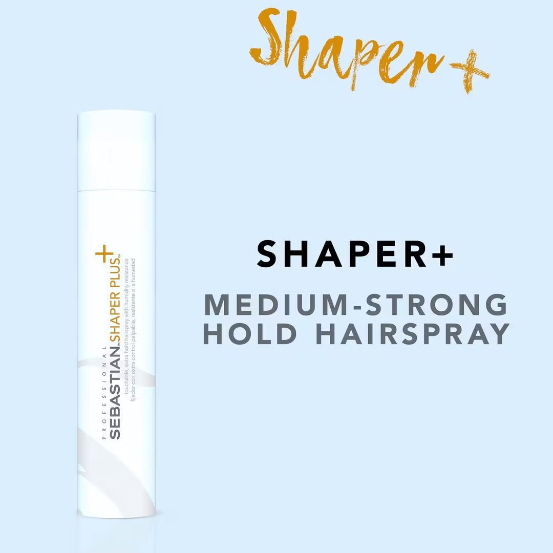 Shaper Plus Hairspray | 55 VOC | SEBASTIAN – SH Salons