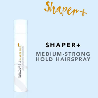 Shaper Plus Hairspray | 55 VOC | SEBASTIAN | HAIR STYLING PRODUCTS by SEBASTIAN - SH Salons