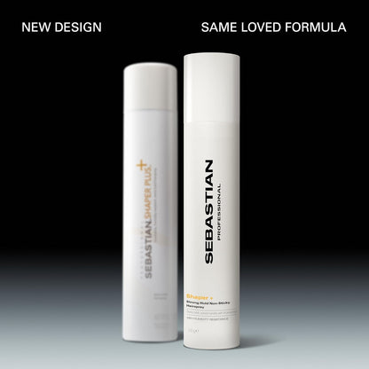 Shaper Plus+ | Strong Flexible - Hold Hairspray | 50 VOC | SEBASTIAN by SEBASTIAN | SH Salons