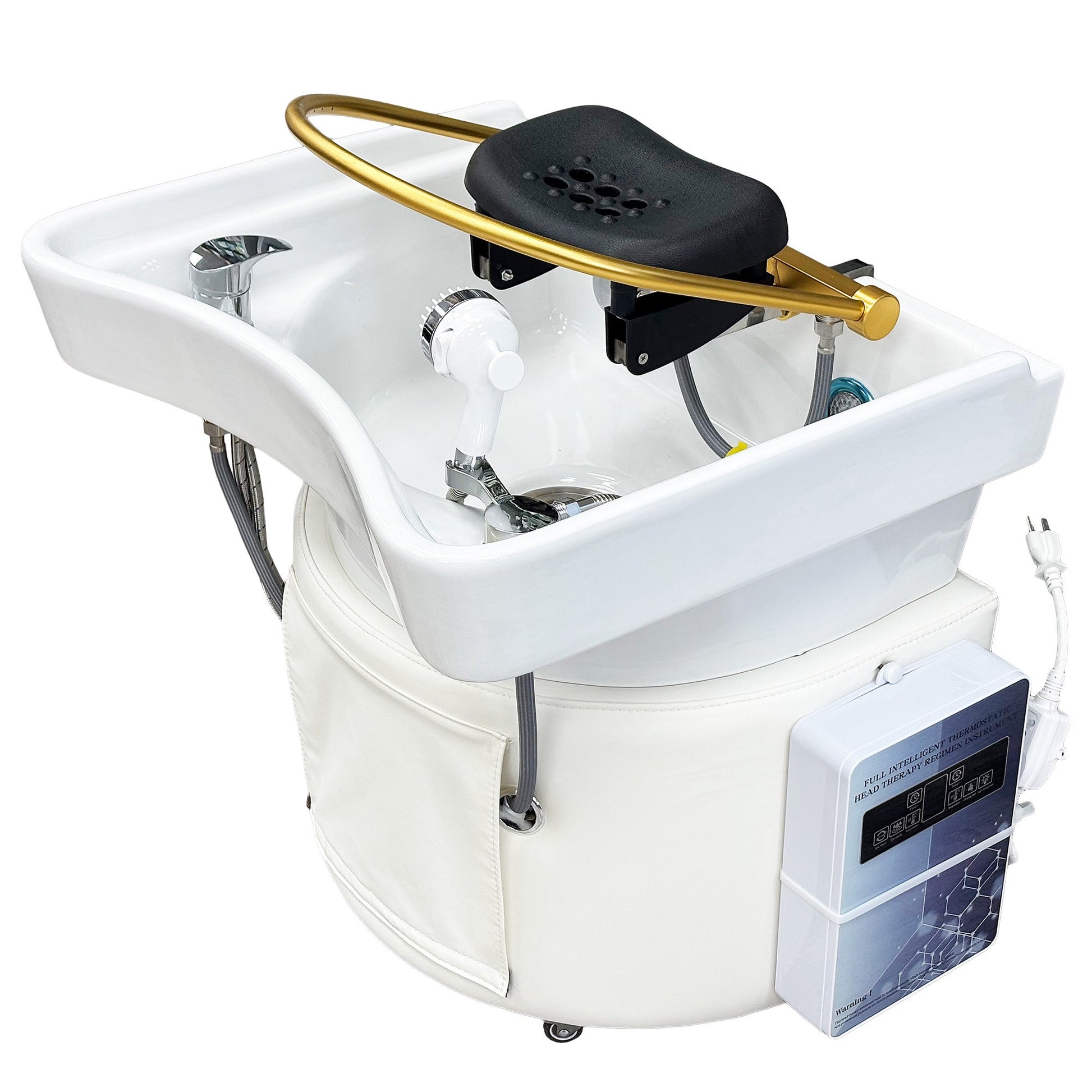 SSW - 6114NP | Plumbed | Shampoo/Spa Bowl — Fixed Installation (Not Portable) | SSW | Head Spa Beds (Plumbed) by SSW - SH Salons