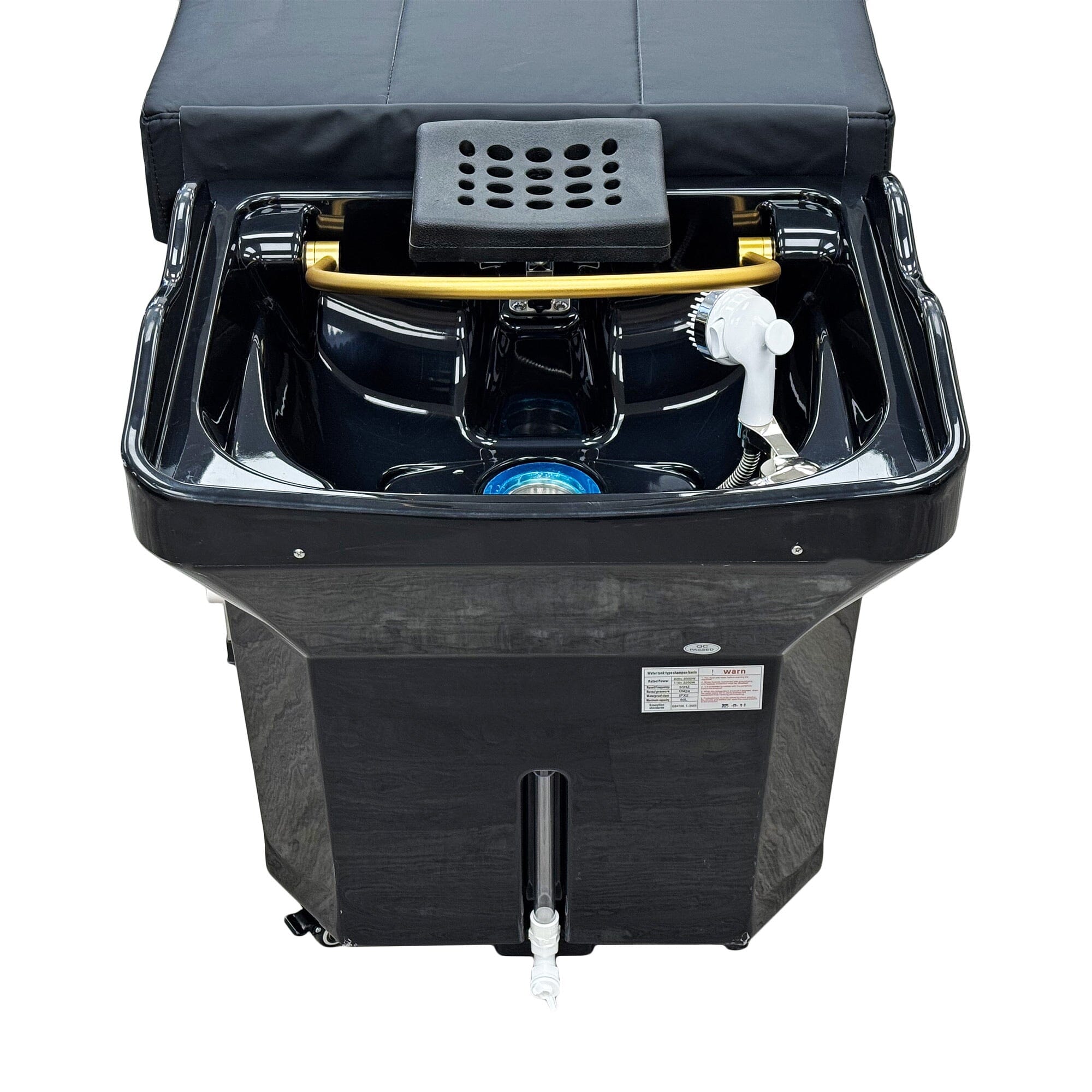 SSW8750P | Non - Plumbed | Portable Head Spa Bowl — Water Circulation System | SSW | Head Spa Beds (Non - Plumbed) by SSW - SH Salons