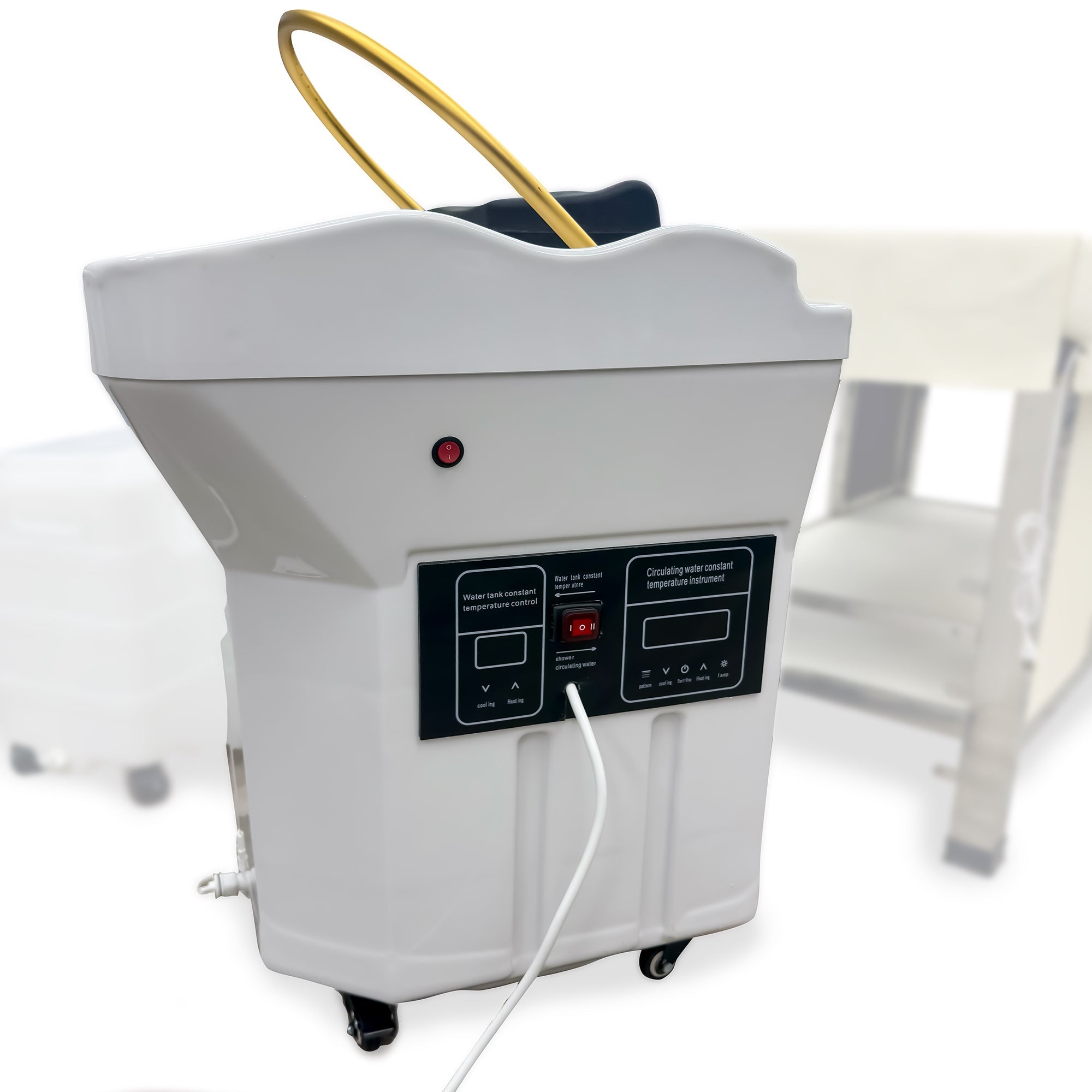 SSW8750P | Non - Plumbed | Portable Head Spa Bowl — Water Circulation System | SSW | Head Spa Beds (Non - Plumbed) by SSW - SH Salons