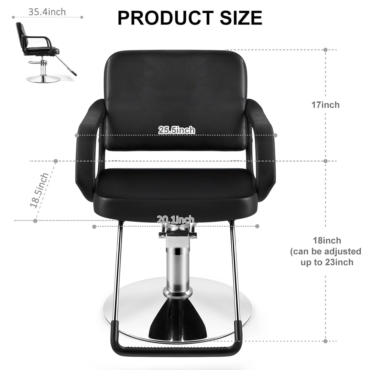 Styling Chair | 611A | Hair Salon Accessories | HOTLINE BEAUTY by HOTLINE BEAUTY | SH Salons