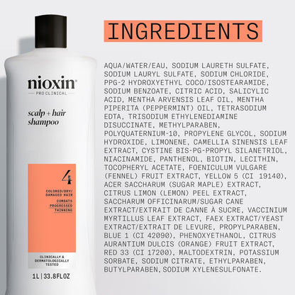 System 4 Cleanser Shampoo | NIOXIN - SH Salons