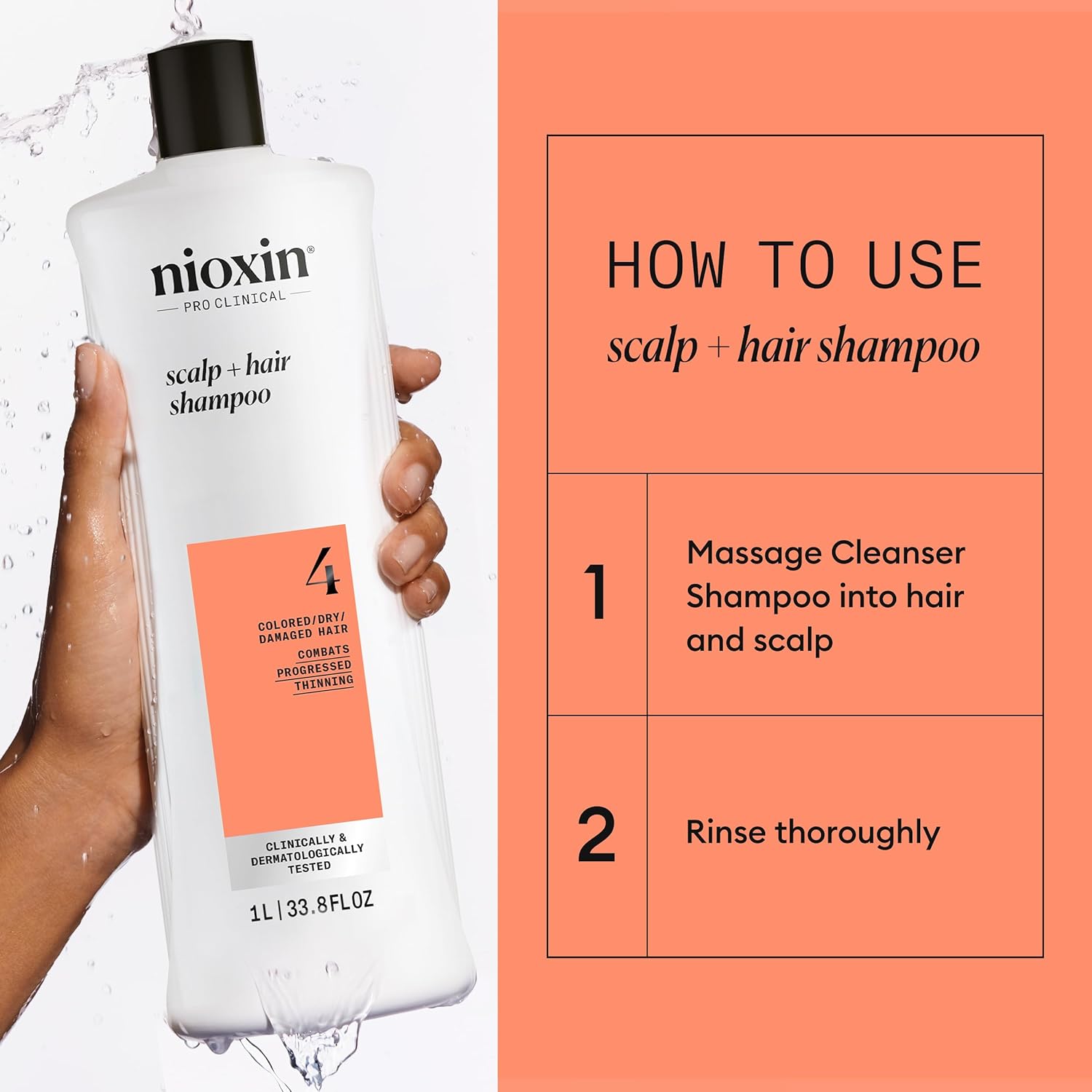 System 4 Cleanser Shampoo | NIOXIN - SH Salons