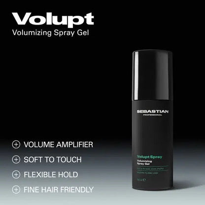 Volupt Volumising Spray Gel | SEBASTIAN | HAIR STYLING PRODUCTS by SEBASTIAN - SH Salons