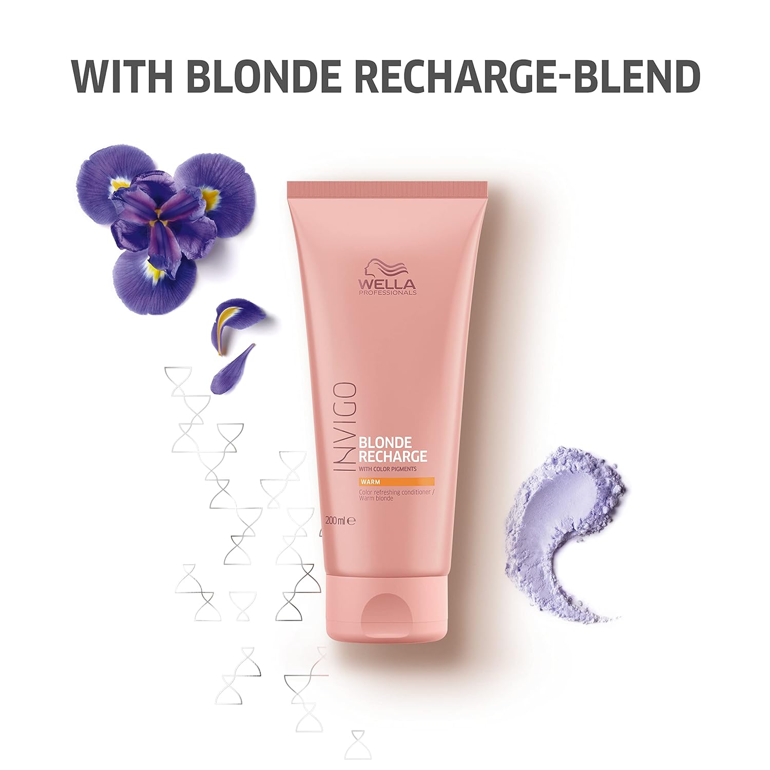 Warm Blonde Conditioner | Refresh and Maintain Blonde Color | Rid Brasiness | 6.7oz | INVIGO | WELLA - SH Salons