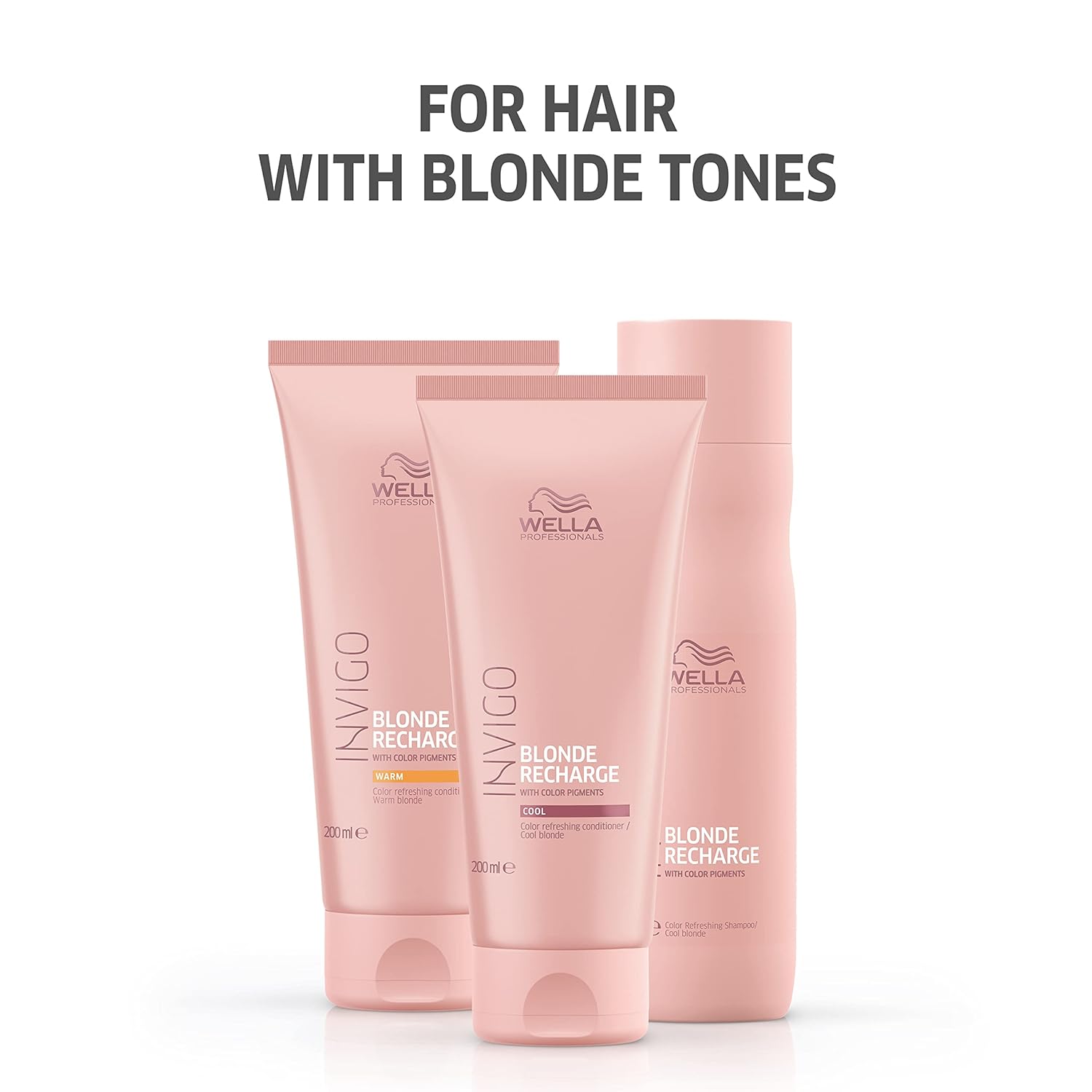 Warm Blonde Conditioner | Refresh and Maintain Blonde Color | Rid Brasiness | 6.7oz | INVIGO | WELLA - SH Salons