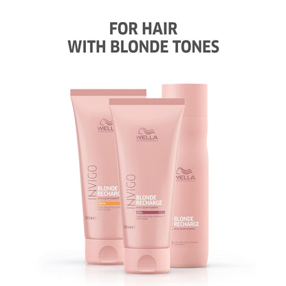 Warm Blonde Conditioner | Refresh and Maintain Blonde Color | Rid Brasiness | 6.7oz | INVIGO | WELLA - SH Salons