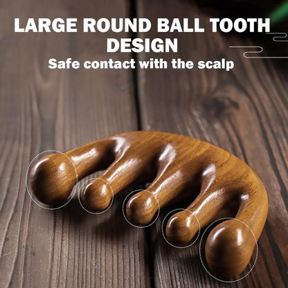 Wooden Scalp Massager | HAIR COLORING ACCESSORIES by BURMAX - SH Salons