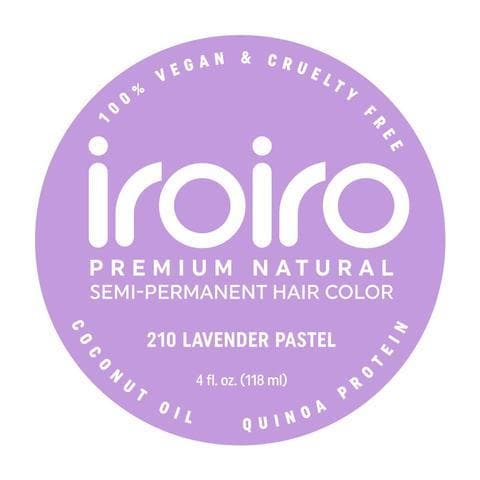 210 LAVENDER | Semi-Permanent Hair Color | 4oz | IROIRO - SH Salons