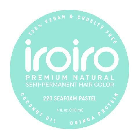 220 SEAFOAM | Semi-Permanent Hair Color | 4oz | IROIRO - SH Salons