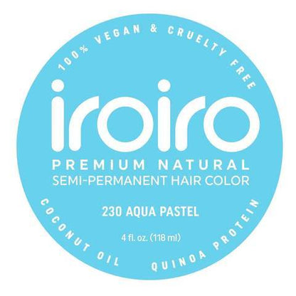 230 AQUA | Semi-Permanent Hair Color | 4oz | IROIRO - SH Salons