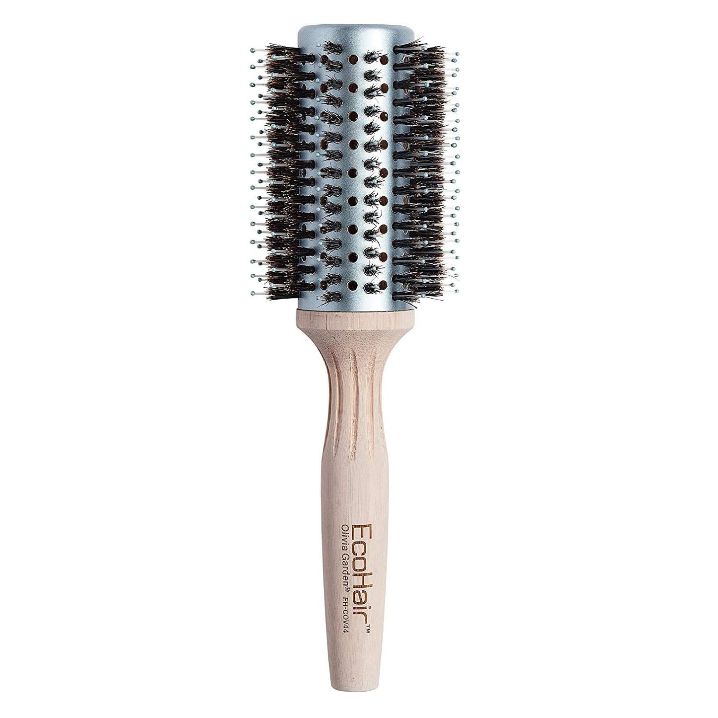 3" | 720-EHCOV44 | EcoHair Combo Vent Round Bamboo Hair Brush | OLIVIA GARDEN - SH Salons