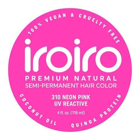 310 NEON PINK | Semi-Permanent Hair Color | 4oz | IROIRO - SH Salons