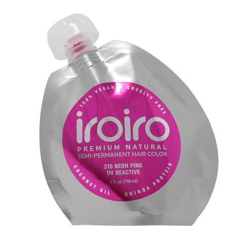 310 NEON PINK | Semi-Permanent Hair Color | 4oz | IROIRO - SH Salons