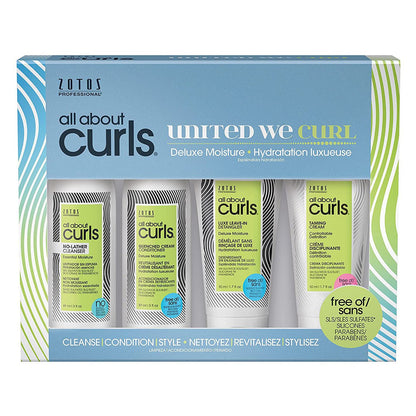 All About Curls | Deluxe Moisture Starter Kit | 4 Piece Set | ZOTOS - SH Salons
