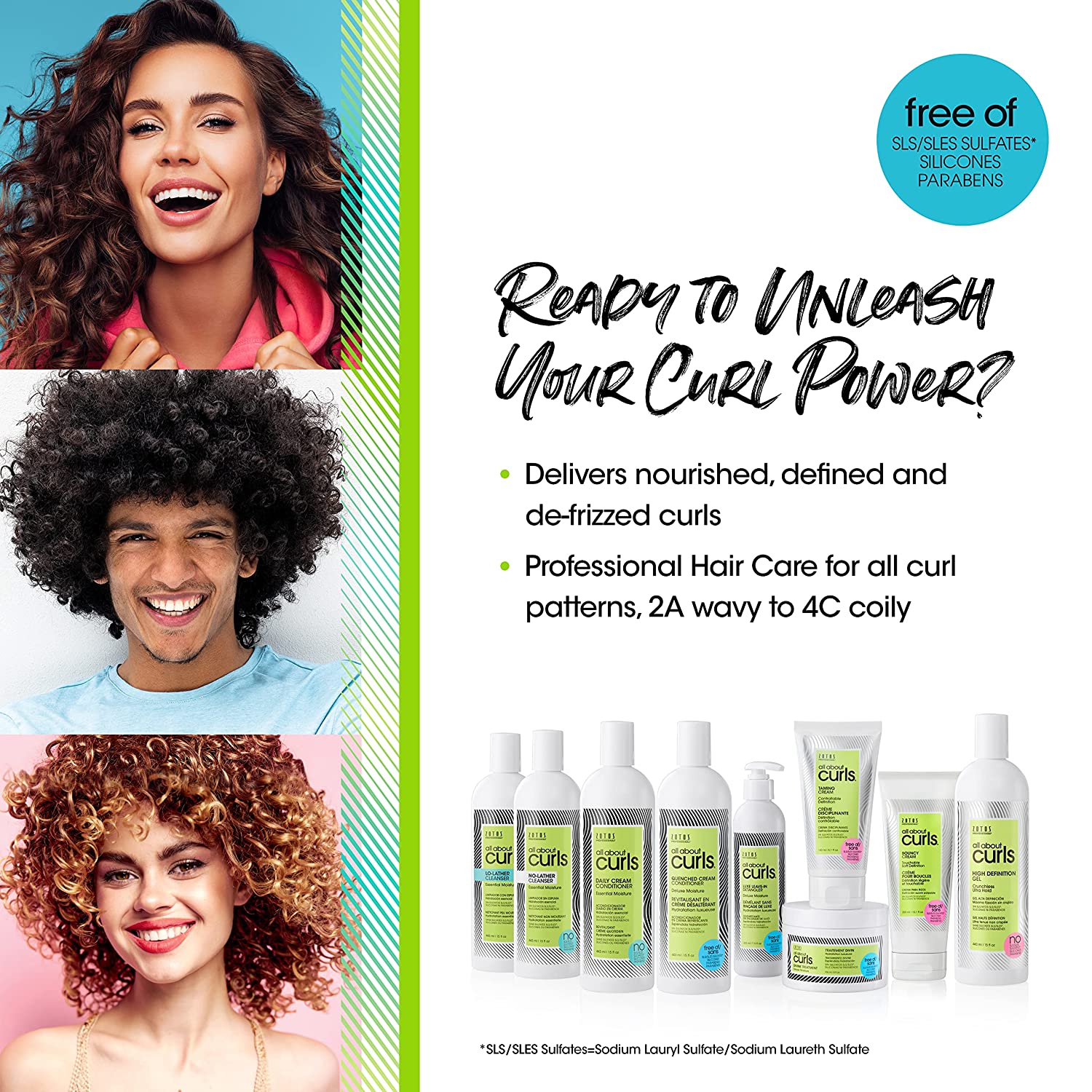 All About Curls | Deluxe Moisture Starter Kit | 4 Piece Set | ZOTOS - SH Salons