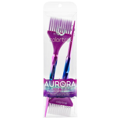 Aurora Assorted Brushes | 2PK | 7005 | COLORTRAK - SH Salons
