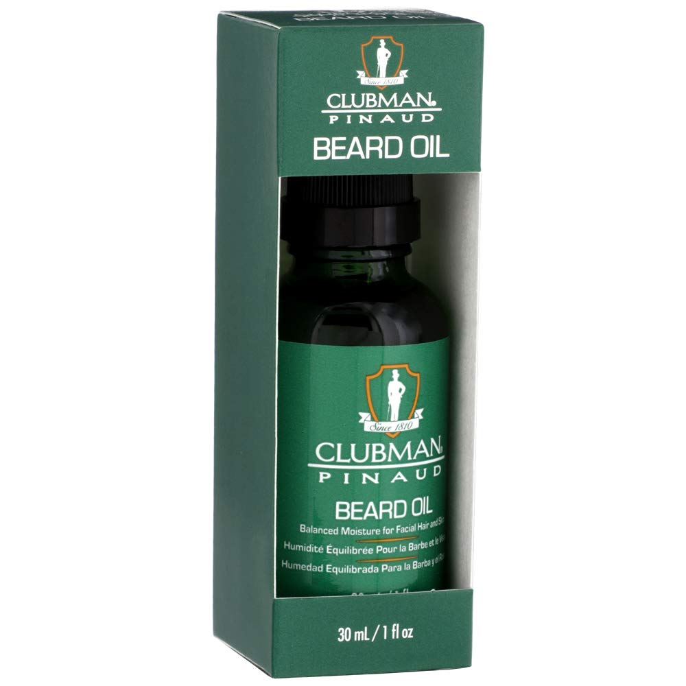 Beard Oil | Balanced Moisture for Facial Hair and Skin | CLUBMAN - SH Salons