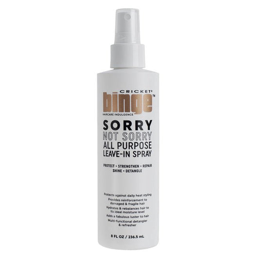BINGE Sorry Not Sorry All Purpose LEAVE-IN Spray 8 OZ | Centrix by CRICKET - SH Salons