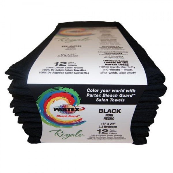Bleach Guard Royale Towels | 12 Pack | 16 x 29 inch | PARTEX - SH Salons