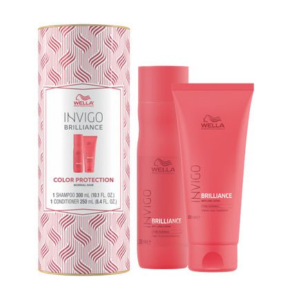 Brilliance Holiday Canister Gift Set | Normal Hair | INVIGO | WELLA - SH Salons