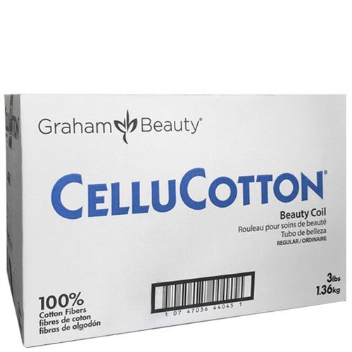 CelluCotton | Cotton Coil Professional | Size 3LBS | Dispenser Box | GRAHAM BEAUTY - SH Salons