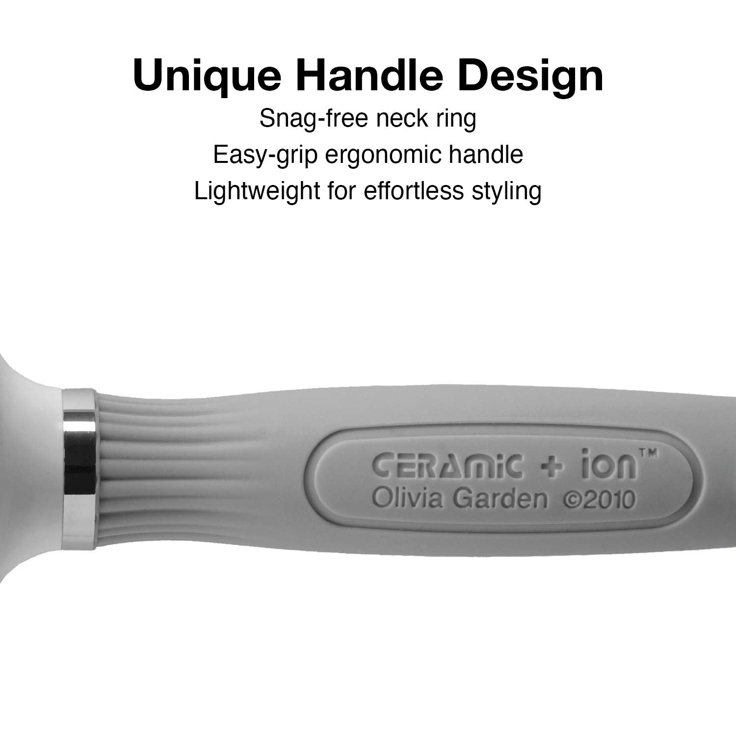 Ceramic and Ion Turbo Vent Boar Brush | CI-BR | 4 1/2" | OLIVIA GARDEN - SH Salons