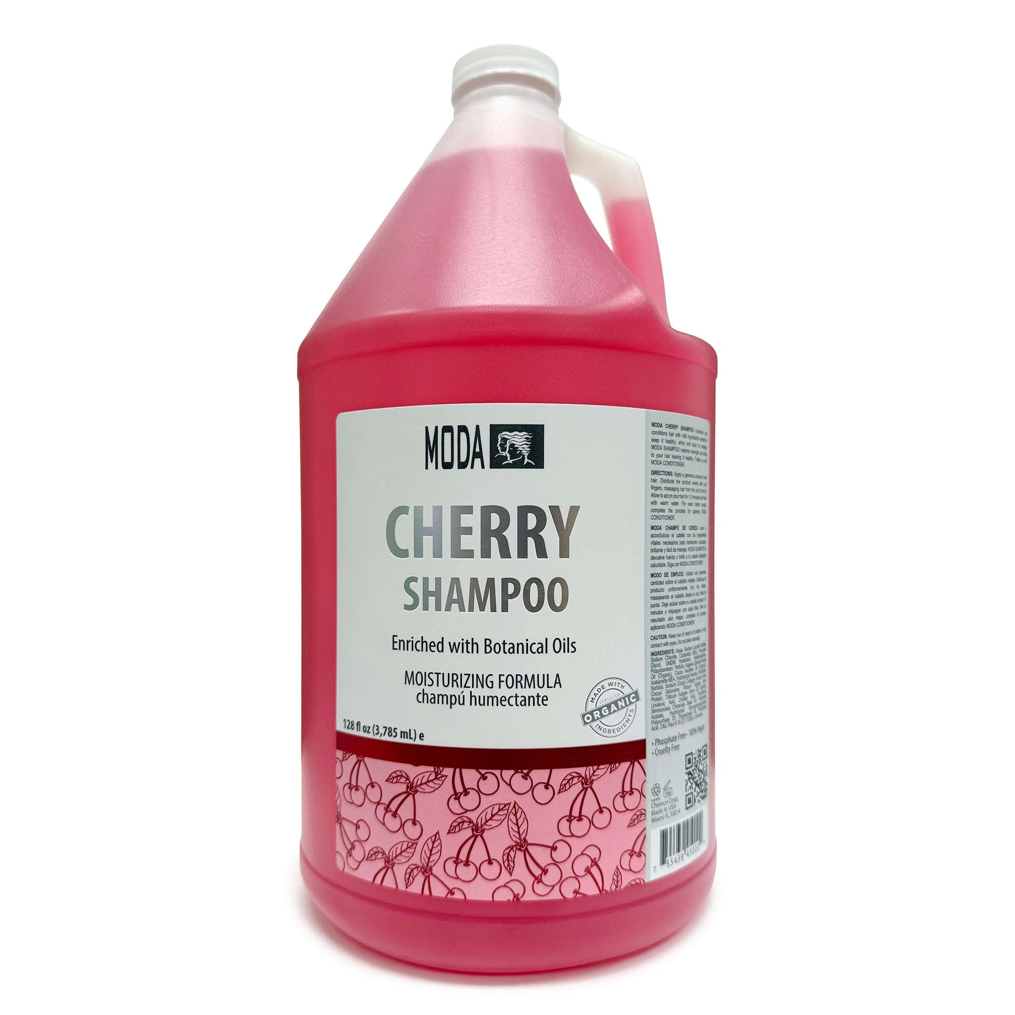 Cherry Shampoo | Enriched with Botanical Oils | 128 fl oz | MODA - SH Salons