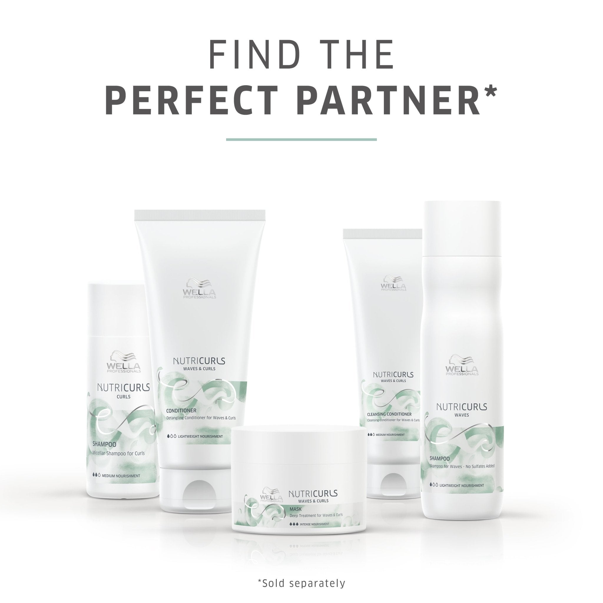 Cleansing Conditioner for Waves and Curls | Nutricurls Care | WELLA | CONDITIONERS by WELLA PROFESSIONAL - SH Salons