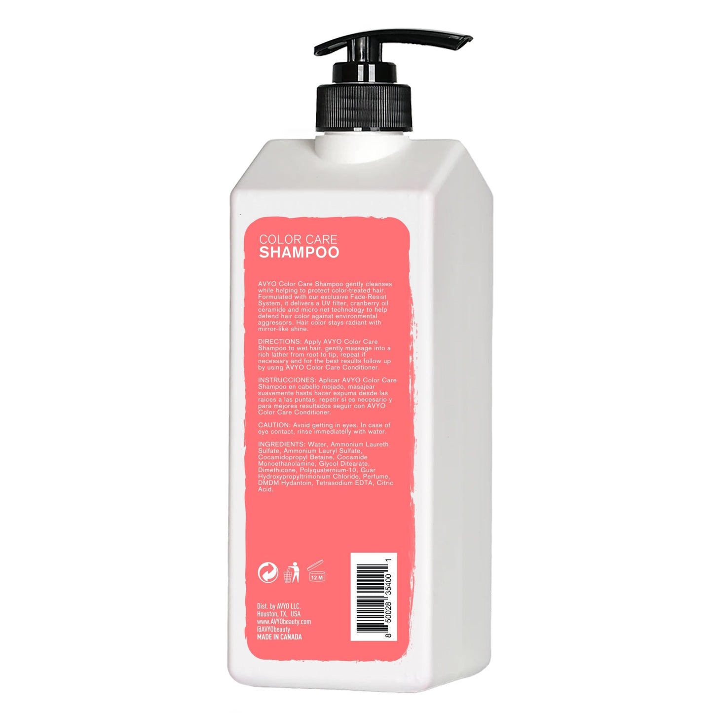 Color Care Shampoo | 16.9 fl. oz. | AVYO - SH Salons