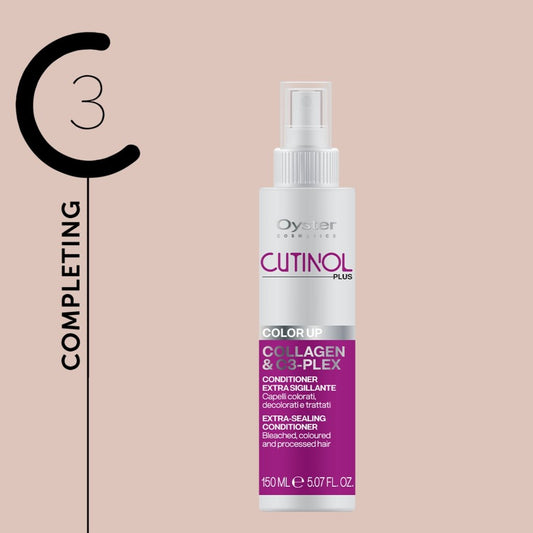 Color Up Extra - Sealing Conditioner | Collagen & C3 - Plex | 5.07 fl.oz. | Cutinol Plus | OYSTER | HAIR STYLING PRODUCTS by OYSTER - SH Salons