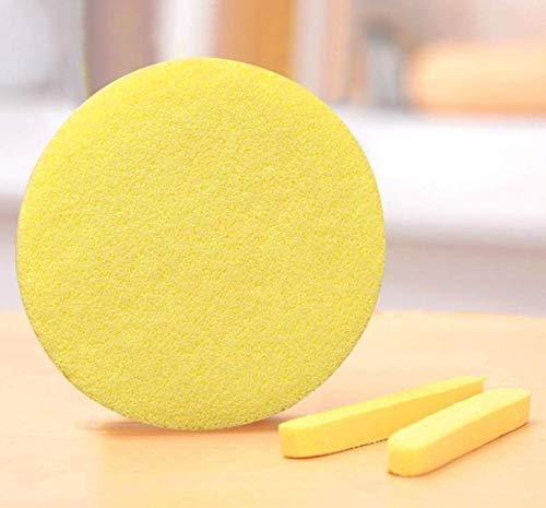 Compressed Facial Sponge | Yellow | 12 Pack | HOTLINE BEAUTY - SH Salons