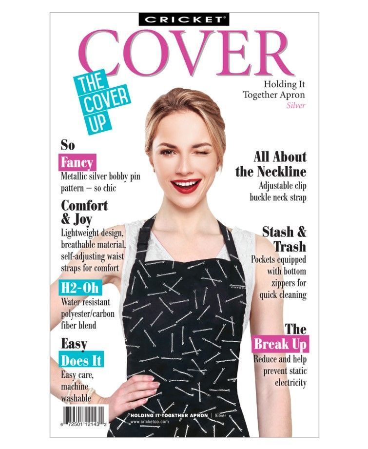 Cover Holding It Together Silver Apron | CRICKET - SH Salons