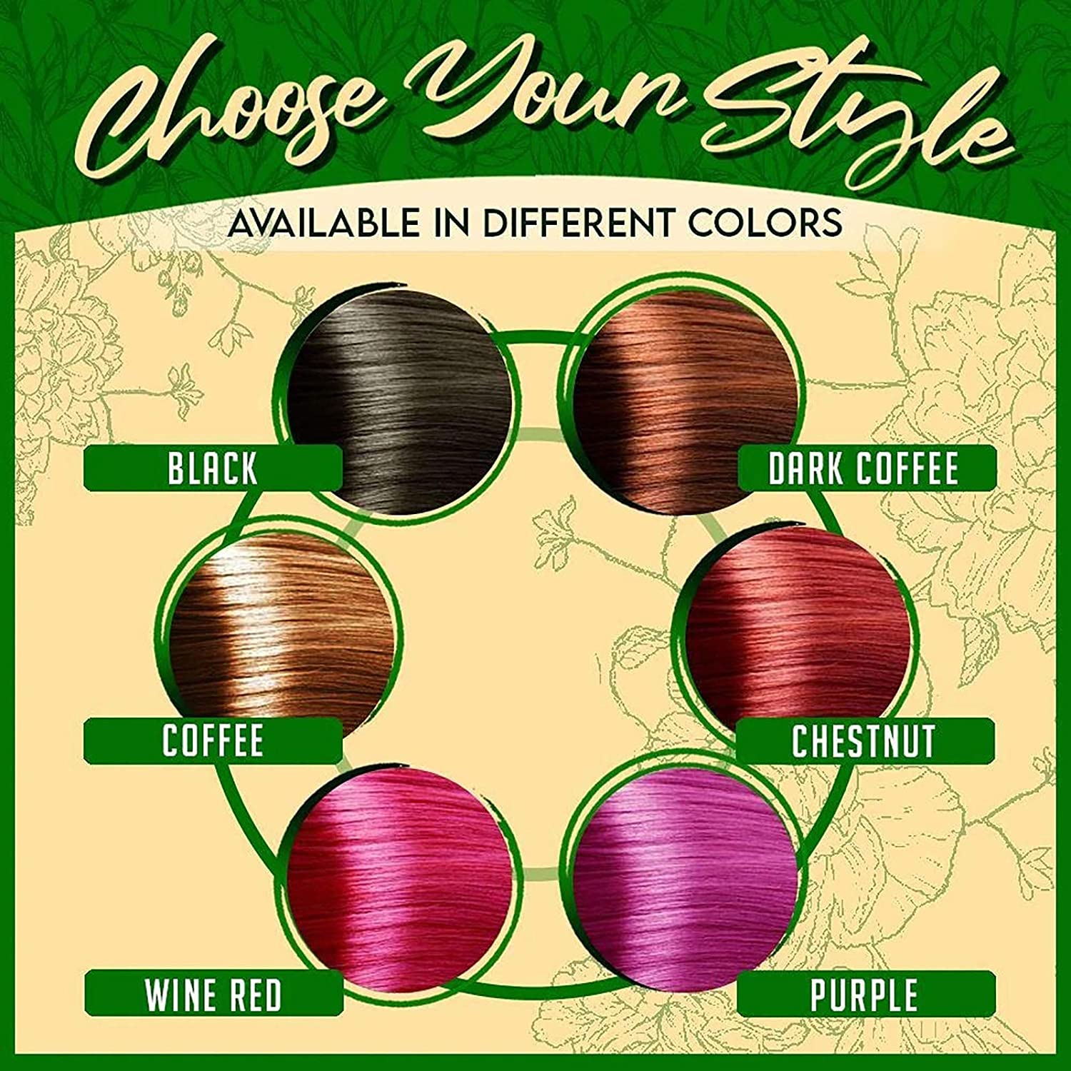 Dark Coffee Hair Color Shampoo | 3 in 1 with a FREE Pair of Gloves | 500ml / 16.9 Fl Oz | Grey Hair Coverage | AUGEAS - SH Salons