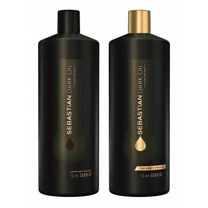 Dark Oil Lightweight Shampoo and Conditioner | Liter Duo - SH Salons