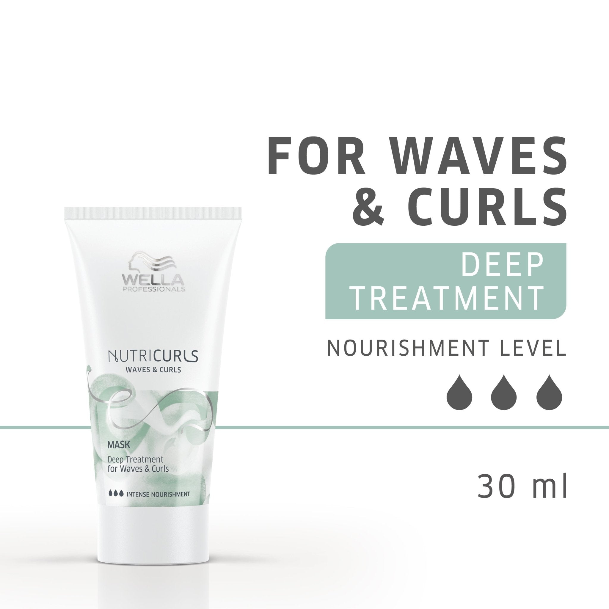 Deep Treatment for Waves & Curls | Nutricurls Care | WELLA | CONDITIONERS by WELLA PROFESSIONAL - SH Salons
